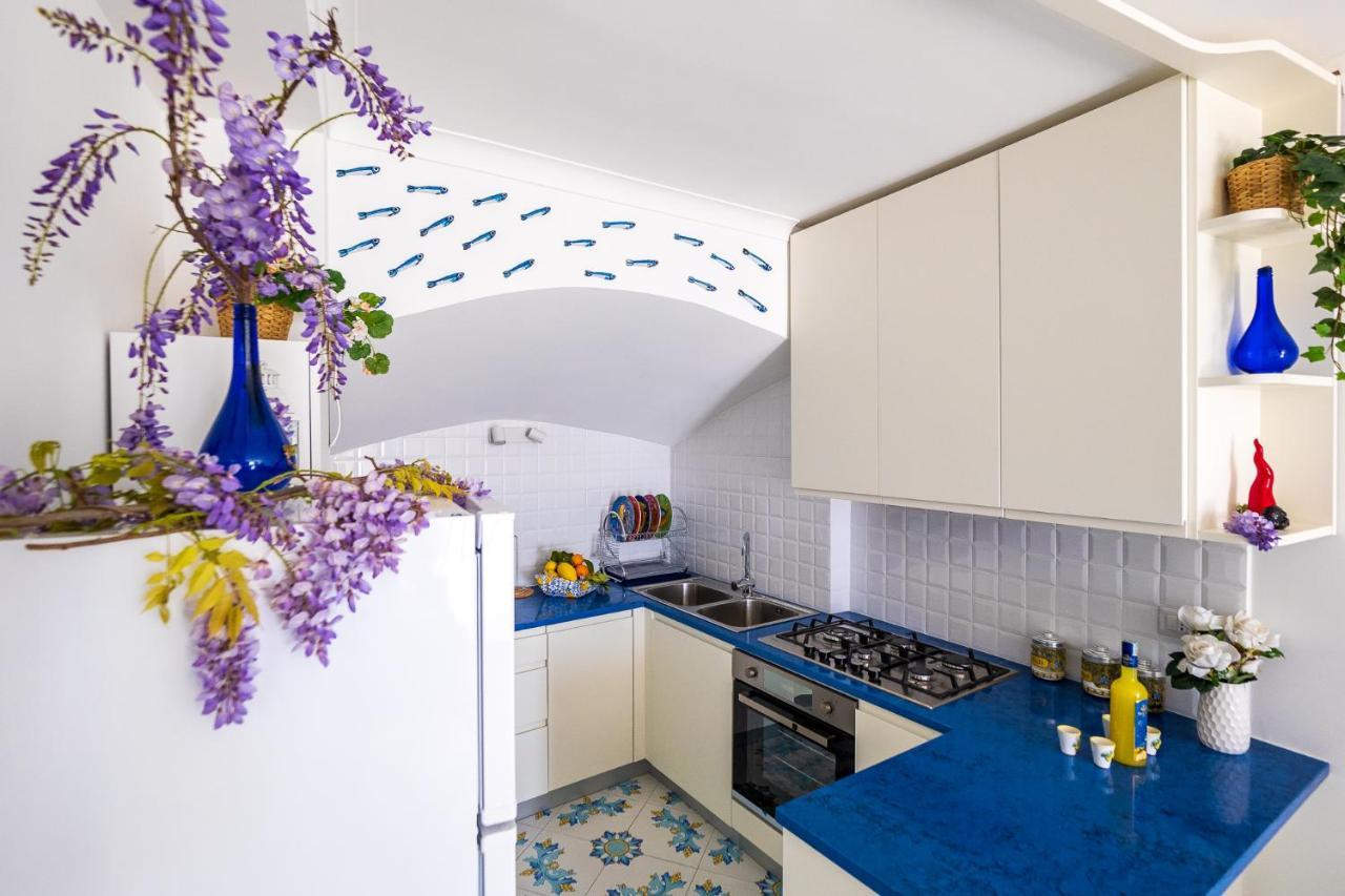 Blue Waves - De Vivo Realty Positano Apartment Exterior photo